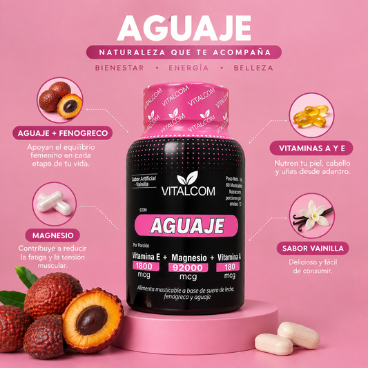 Aguaje: Bienestar femenino desde adentro.