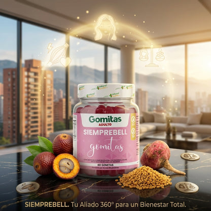 Gomitas Siemprebell: Define, moldea y potencia tus curvas.